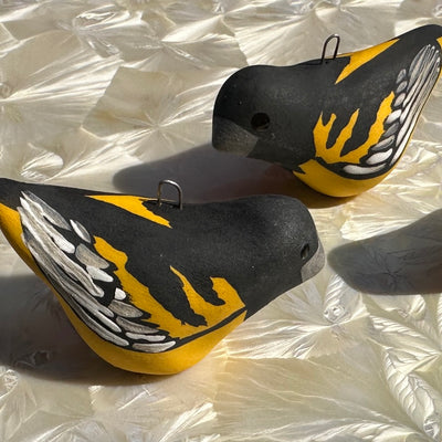 One Baltimore Oriole Tree Ornament