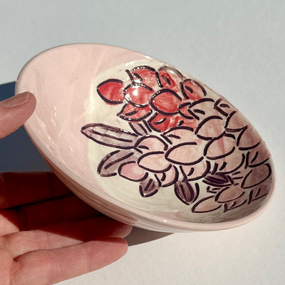 Maaike Charron Pink Lupine Bowl #f1025