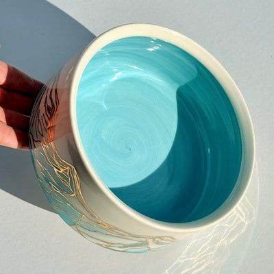 Astrid Kruse Blue Mountain Bowl #LX037