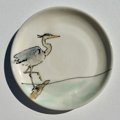 Bronwyn Arundel Heron Small Plate #f1044