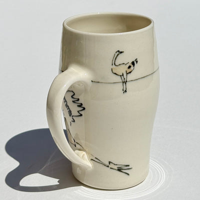 Bronwyn Arundel 14-16oz Ostrich Rider Mug #N2577