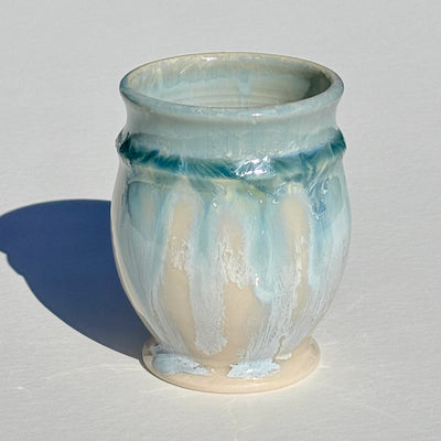 12oz Turquoise Wine Cup #N3136