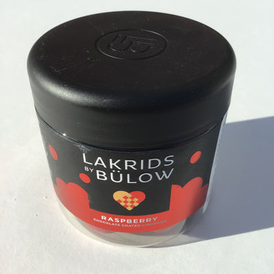 Lakrids by Bülow Raspberry Chocolate-Covered Liquorice Front