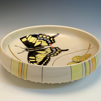 Andrea Vuletin Large Bowl with Butterflies #LIX122