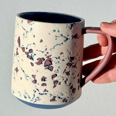 Rachael Kroeker 12oz Purple & Blue Grog Pop Mug #M1577