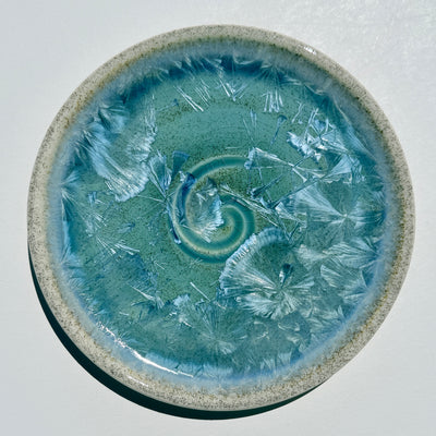 Party Plate with Beach Sand from Salmon Cove, Newfoundland #N2978