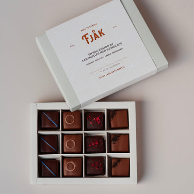 FJÅK Twelve Assorted Caramels