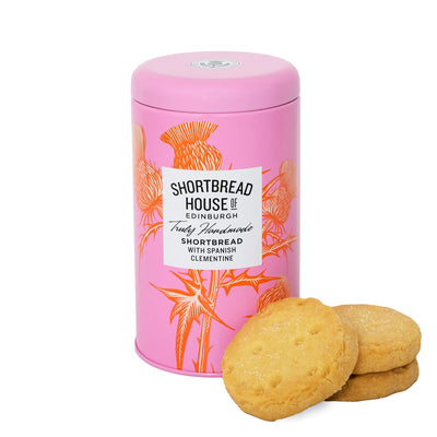 Shortbreads with Spanish Clementine from Shortbread House of Edinburgh Tin