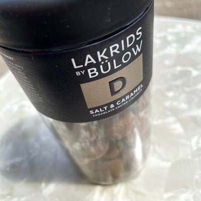 Lakrids by Bülow "D" Salt & Caramel Tall Jar