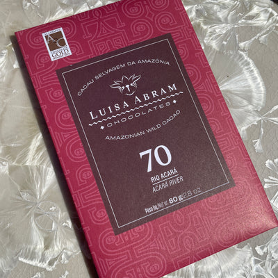 Luisa Abram Acará River 70% Dark Chocolate Bar