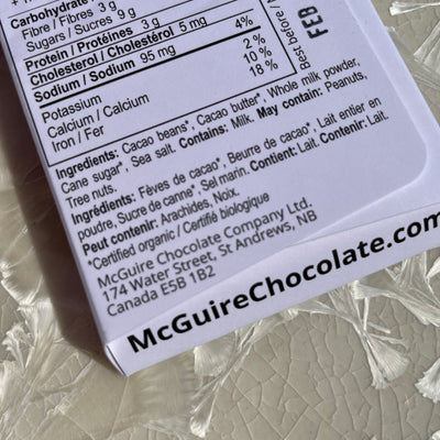 McGuire Chocolate Hanky by the Sea 52% Salted Milk Chocolate