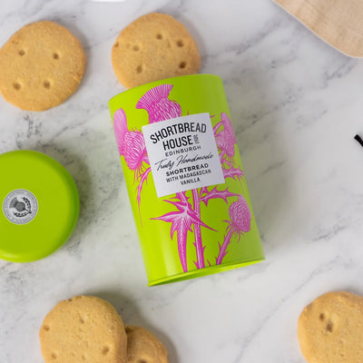 Shortbreads with Madagascan Vanilla from Shortbread House of Edinburgh Tin