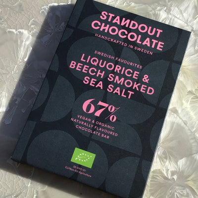 Standout Chocolate Liquorice & Beech Smoked Sea Salt