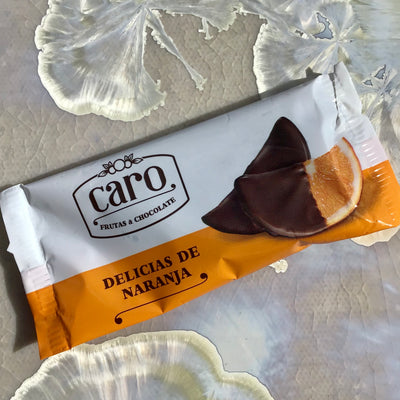 Caro Delicias de Naranja Candied Orange Slice in Chocolate