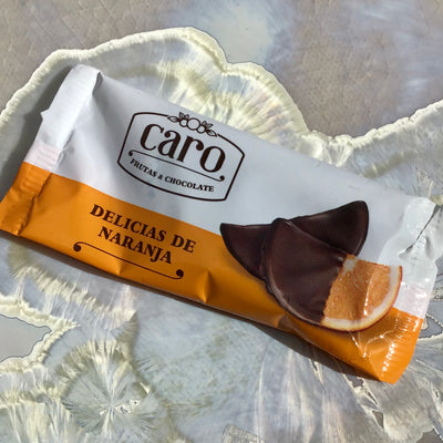 Caro Delicias de Naranja Candied Orange Slice in Chocolate