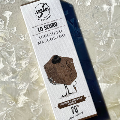 Sabadi Lo Scuro Mascobado Sugar 70% Modica Chocolate