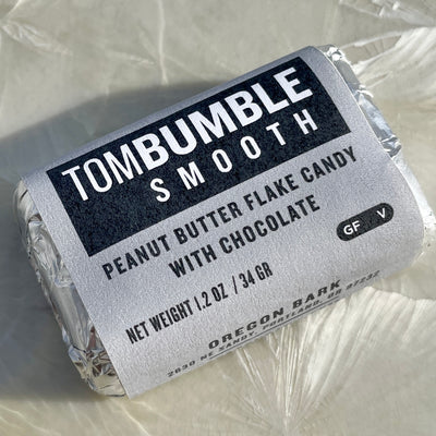 Tom Bumble "Smooth" Peanut Butter Flake Candy