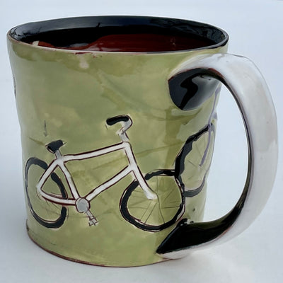 Kaitlyn Brennan Large 18-20oz Bicycle Mug #m980
