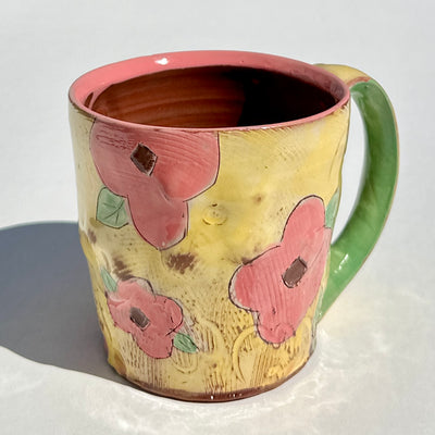 Kaitlyn Brennan Large Flower Mug #N858