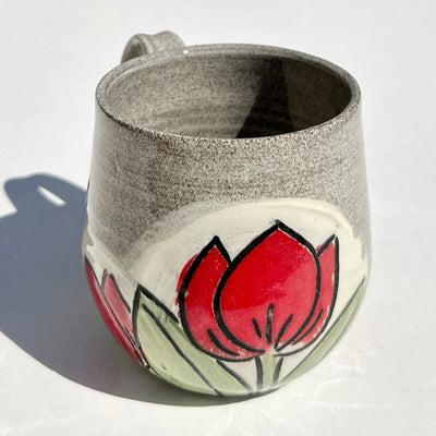 Maaike Charron Red Tulip Mug #N1195